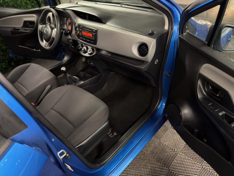 TOYOTA YARIS III PHASE 2 1.0 VVTI 69Cv 5 PORTES / CRIT'AIR 1 - GARANTIE 1 AN