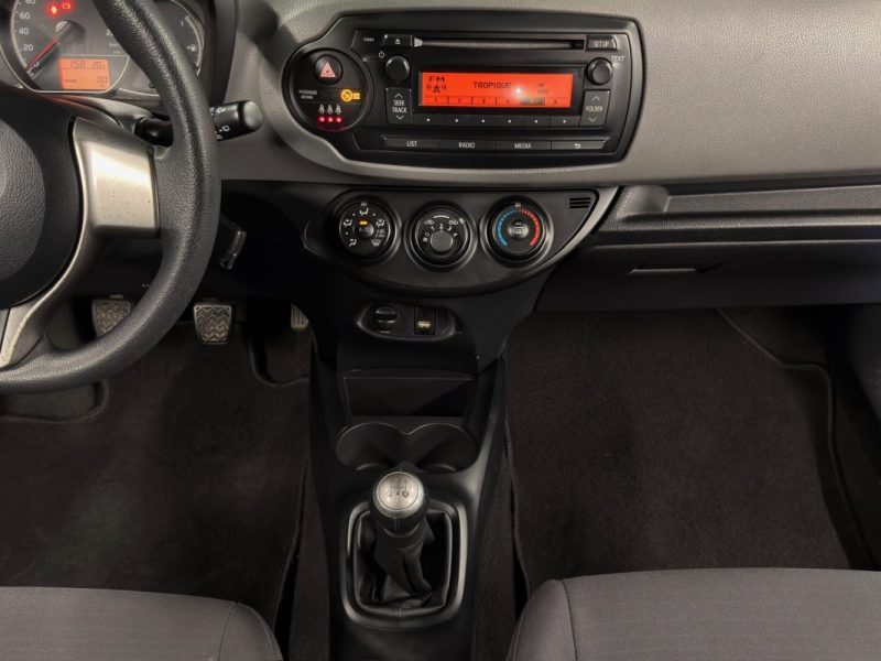 TOYOTA YARIS III PHASE 2 1.0 VVTI 69Cv 5 PORTES / CRIT'AIR 1 - GARANTIE 1 AN