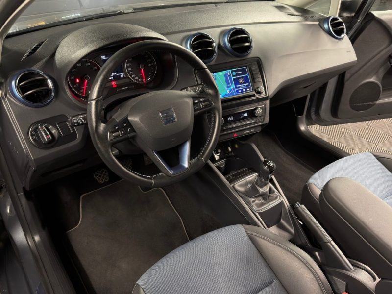 SEAT IBIZA 4 IV PHASE 2 SC 1.2 TSI 105 Cv 1ERE MAIN / ECRAN TACTILE CRIT AIR 1 - GARANTIR 1 AN