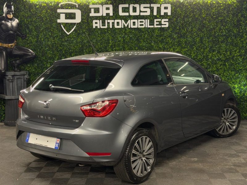 SEAT IBIZA 4 IV PHASE 2 SC 1.2 TSI 105 Cv 1ERE MAIN / ECRAN TACTILE CRIT AIR 1 - GARANTIR 1 AN