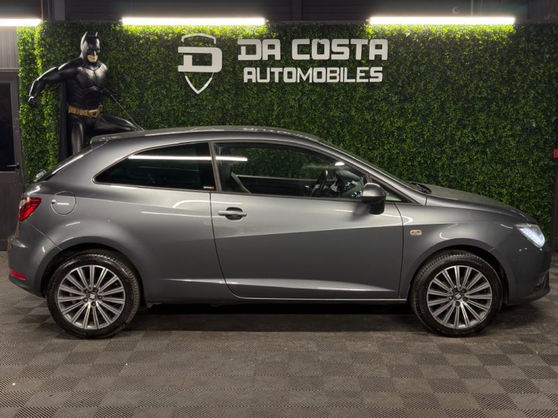 SEAT IBIZA 4 IV PHASE 2 SC 1.2 TSI 105 Cv 1ERE MAIN / ECRAN TACTILE CRIT AIR 1 - GARANTIR 1 AN