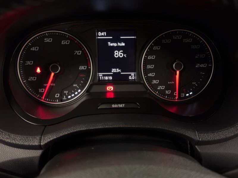 SEAT IBIZA 4 IV PHASE 2 SC 1.2 TSI 105 Cv 1ERE MAIN / ECRAN TACTILE CRIT AIR 1 - GARANTIR 1 AN
