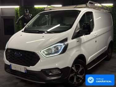 FORD TRANSIT CUSTOM (2) FOURGON 2.0 ECOBLUE 130 Cv L2H1 BOITE AUTO APPLE & ANDROID - GARANTIE 1 AN