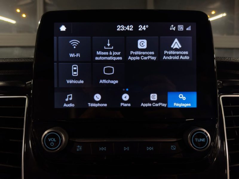 FORD TRANSIT CUSTOM (2) FOURGON 2.0 ECOBLUE 130 Cv L2H1 BOITE AUTO APPLE & ANDROID - GARANTIE 1 AN