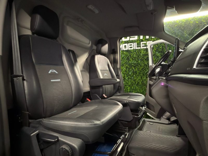FORD TRANSIT CUSTOM (2) FOURGON 2.0 ECOBLUE 130 Cv L2H1 BOITE AUTO APPLE & ANDROID - GARANTIE 1 AN