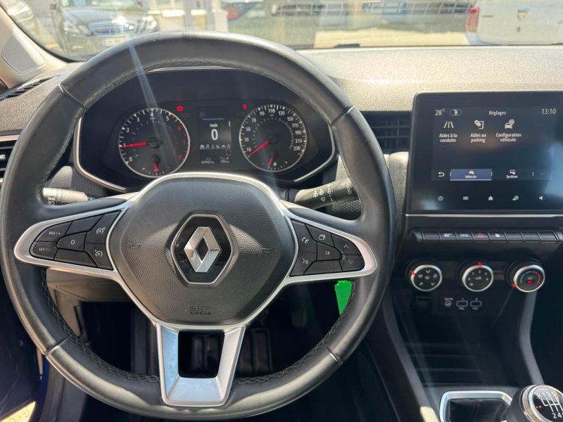 RENAULT CLIO V 1.0TCE 90 BUISNESS EDITION 5PLACES 1ERE MAIN TVA RECUPERABLE 2021 EXPORT POSSIBLE