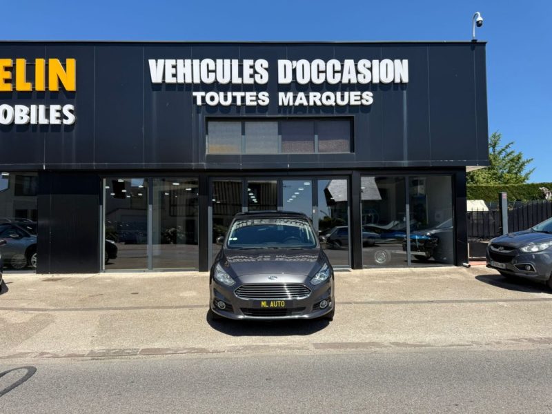Ford S-Max 2.0 TDCI 150Ch S&S Titanium Powershift A - Boîte automatique