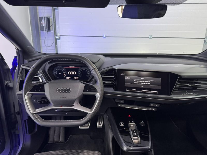 AUDI Q4 45 E-TRON S-LINE 285ch - Garantie Audi 04/27 - 16 000km