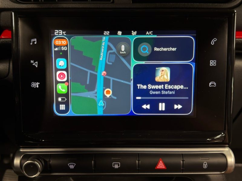 CITROEN C3 II SHINE 1.2 82 Cv 1ERE MAIN APPLE CARPLAY & ANDROID AUTO ECRAN TACTILE - GARANTIE 1 AN