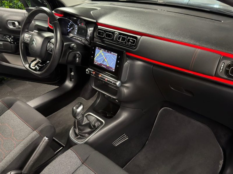 CITROEN C3 II SHINE 1.2 82 Cv 1ERE MAIN APPLE CARPLAY & ANDROID AUTO ECRAN TACTILE - GARANTIE 1 AN