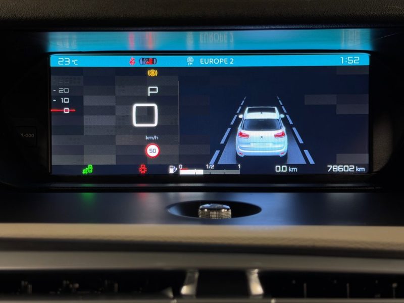 CITROEN C4 PICASSO EXCLUSIVE 1.6 THP 165 Cv 1ERE MAIN / INTERIEUR CUIR TOIT PANO GPS - GARANTIE 1 AN