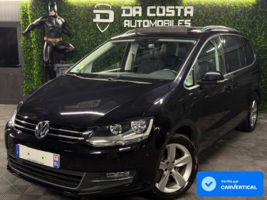 VOLKSWAGEN SHARAN II CARAT 2.0 TDI 177 Cv 1ERE MAIN / 7 PLACES DSG7 TOIT OUVRANT - GARANTIE 1 AN