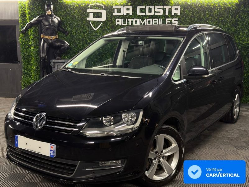 VOLKSWAGEN SHARAN II CARAT 2.0 TDI 177 Cv 1ERE MAIN / 7 PLACES DSG7 TOIT OUVRANT - GARANTIE 1 AN