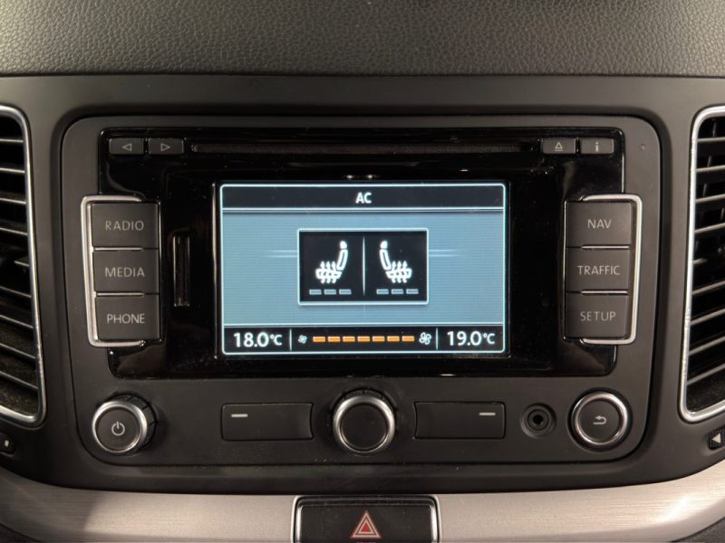 VOLKSWAGEN SHARAN II CARAT 2.0 TDI 177 Cv 1ERE MAIN / 7 PLACES DSG7 TOIT OUVRANT - GARANTIE 1 AN