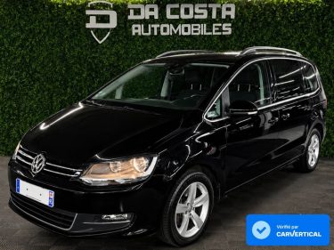 VOLKSWAGEN SHARAN II CARAT 2.0 TDI 177 Cv 1ERE MAIN / 7 PLACES BOITE AUTO DSG7 - GARANTIE 1 AN