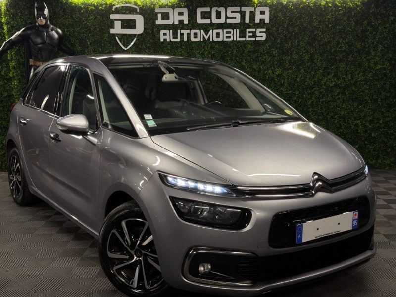 CITROEN C4 PICASSO II SHINE 2.0 HDI 150 1ERE MAIN BOITE AUTO APPLE CARPLAY & ANDROID - Garantie 1 an
