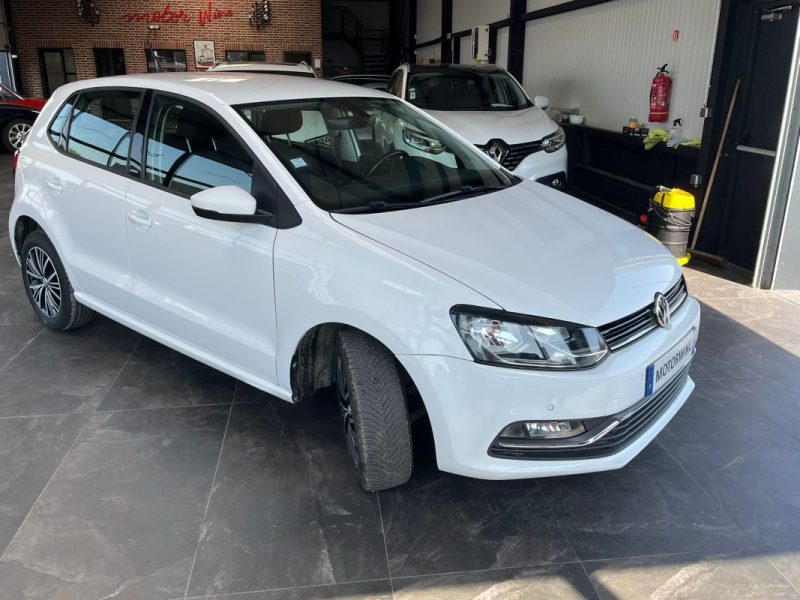 🔹Volkswagen Polo V 1.2TSI 90Ch Allstar ❄️ Climatisation📱 Bluetooth🛡️ Garantie 6 mois