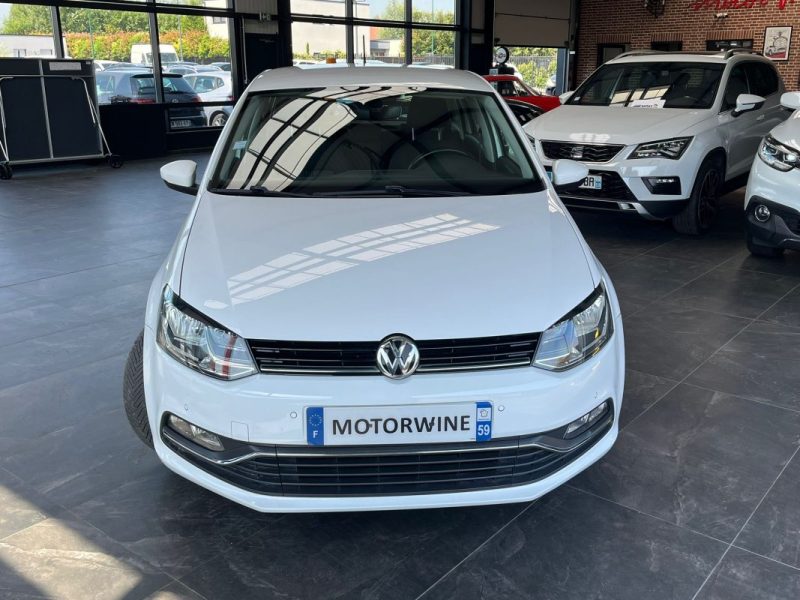 🔹Volkswagen Polo V 1.2TSI 90Ch Allstar ❄️ Climatisation📱 Bluetooth🛡️ Garantie 6 mois