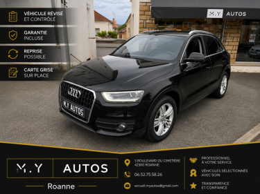 AUDI Q3 2.0 TDI QUATTRO S-TRONIC AMBITION LUXE