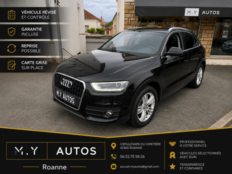 AUDI Q3 2.0 TDI QUATTRO S-TRONIC AMBITION LUXE