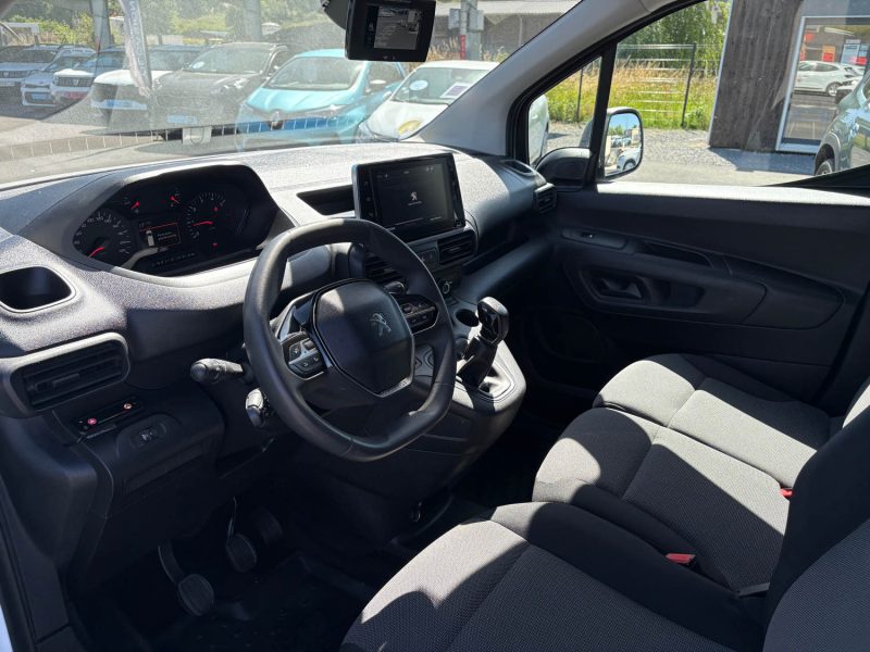 PEUGEOT Partner Standard 1000kg BlueHDi 100ch S&S Asphalt - Garantie 12 mois - 10249 HT