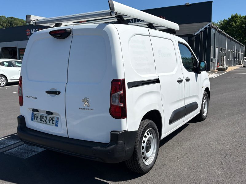PEUGEOT Partner Standard 1000kg BlueHDi 100ch S&S Asphalt - Garantie 12 mois - 10249 HT