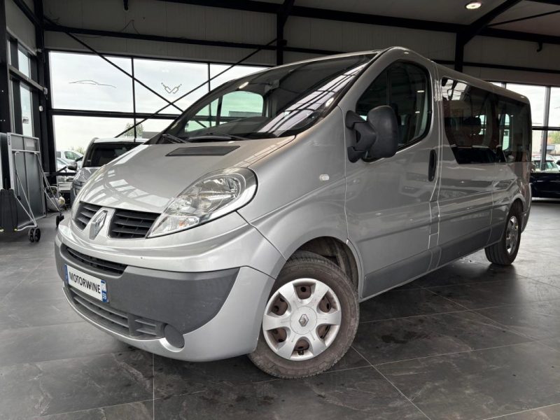 🔹Renault Trafic 2.0 DCI 90Ch 9 Places ❄️ Climatisation🚘 Régulateur de vitesse🛡️ Garantie 6 mois