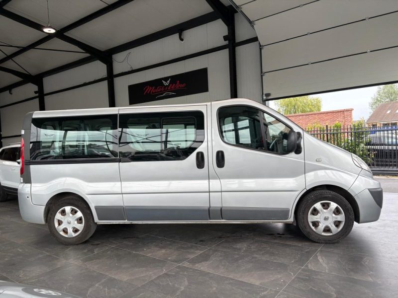 🔹Renault Trafic 2.0 DCI 90Ch 9 Places ❄️ Climatisation🚘 Régulateur de vitesse🛡️ Garantie 6 mois