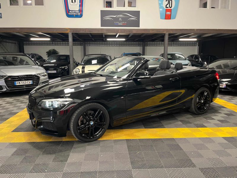 MAGNIFIQUE BMW SERIE 2 218i CABRIOLET 136 CH  (SUIVI D’ENTRETIEN, CARPLAY, SIÈGES CHAUFFANTS)