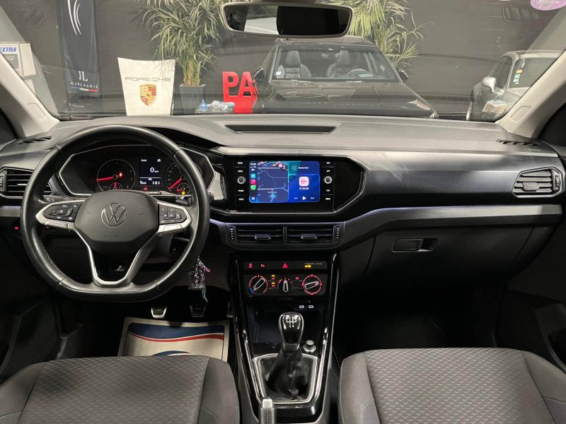  VOLKSWAGEN T-CROSS UNITED  1.0 TSI 95ch  ( SUIVI ENTRETIEN , CAMÉRA DE RECUL, CARPLAY, ATTELAGE ) 