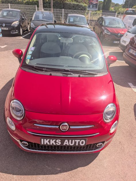 FIAT 500 SERIE 4  0.9 TWIN AIR 85CH LOUNGE TOIT PANORAMIQUE GARANTIE 12 MOIS