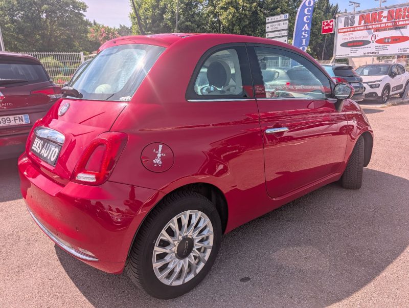 FIAT 500 SERIE 4  0.9 TWIN AIR 85CH LOUNGE TOIT PANORAMIQUE GARANTIE 12 MOIS