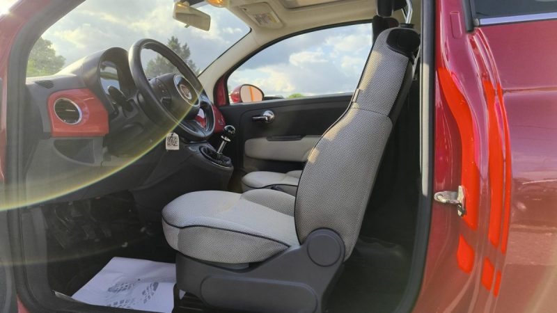 FIAT 500 phase II 1.2 LOUNGE 2011 Toit ouvrant