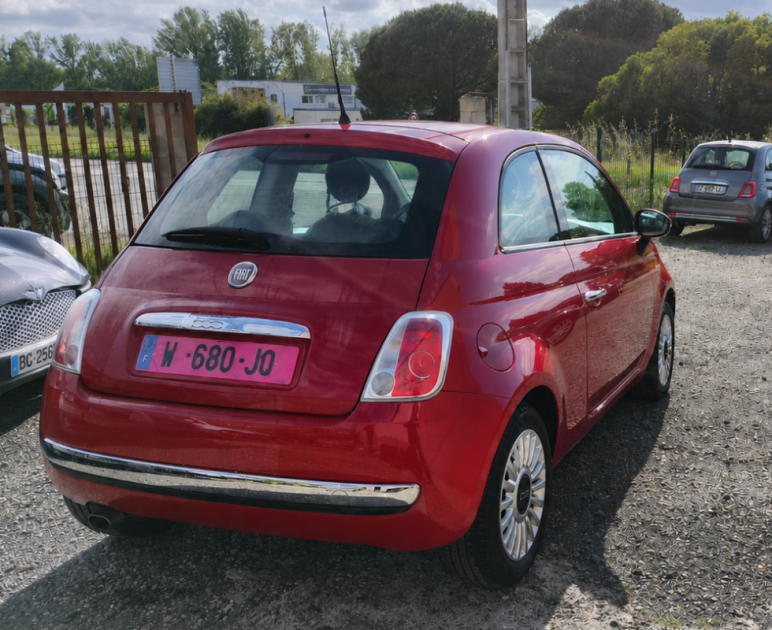 FIAT 500 phase II 1.2 LOUNGE 2011 Toit ouvrant