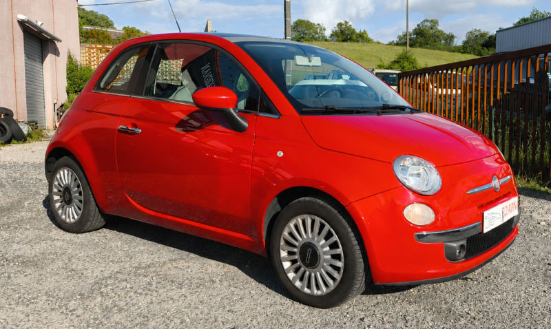 FIAT 500 phase II 1.2 LOUNGE 2011 Toit ouvrant