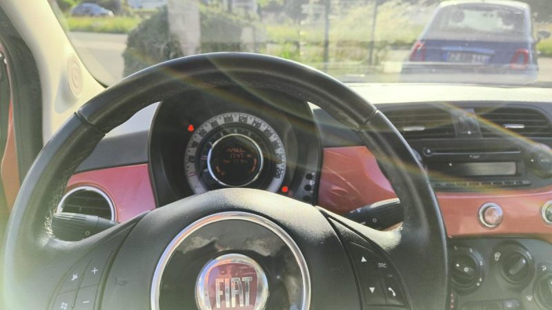 FIAT 500 phase II 1.2 LOUNGE 2011 Toit ouvrant
