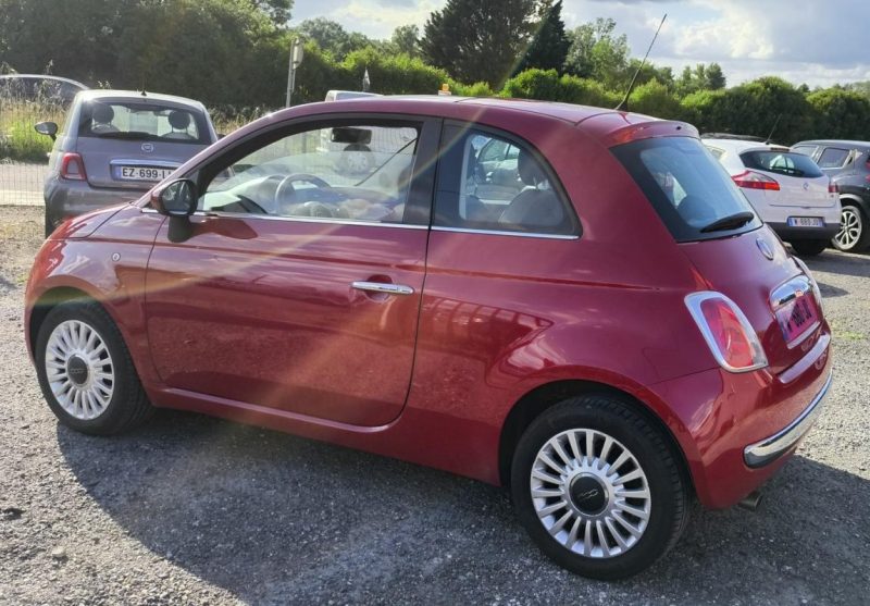 FIAT 500 phase II 1.2 LOUNGE 2011 Toit ouvrant
