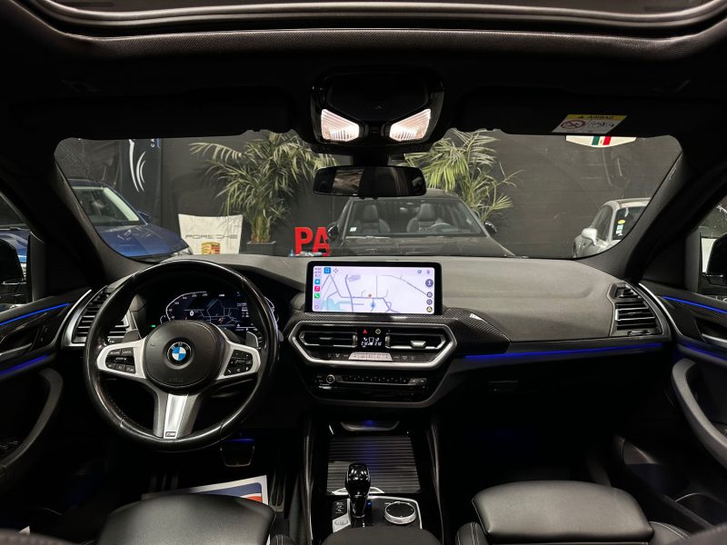 MAGNIFIQUE BMW X4 LCI 20D XLINE Mild hybrid 190CH (SUIVI BMW, TOIT OUVRANT, PACK M, CAMÉRA 360°)