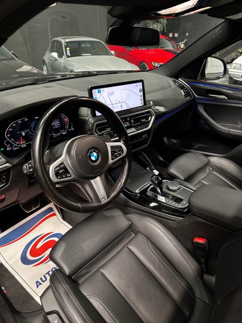 MAGNIFIQUE BMW X4 LCI 20D XLINE Mild hybrid 190CH (SUIVI BMW, TOIT OUVRANT, PACK M, CAMÉRA 360°)