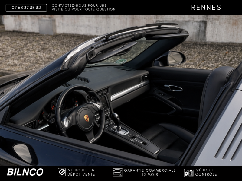 Porsche 911 Targa 4 - 3.4 350 CH PDK - 1ère Main - SUIVI POSRCHE