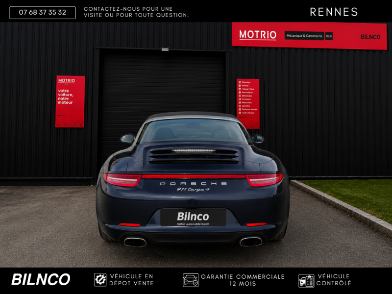 Porsche 911 Targa 4 - 3.4 350 CH PDK - 1ère Main - SUIVI POSRCHE