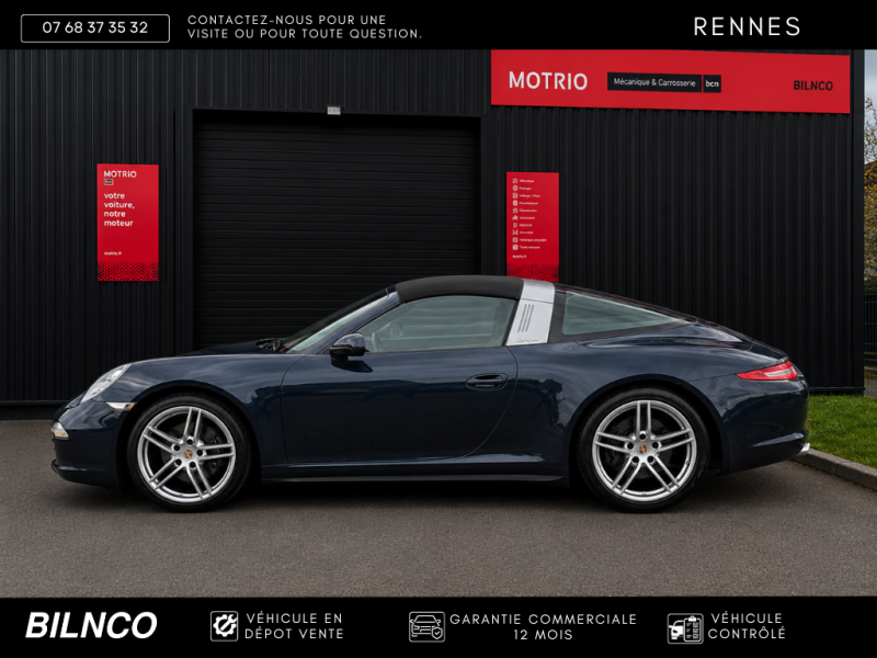 Porsche 911 Targa 4 - 3.4 350 CH PDK - 1ère Main - SUIVI POSRCHE