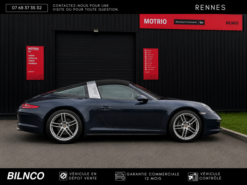Porsche 911 Targa 4 - 3.4 350 CH PDK - 1ère Main - SUIVI POSRCHE