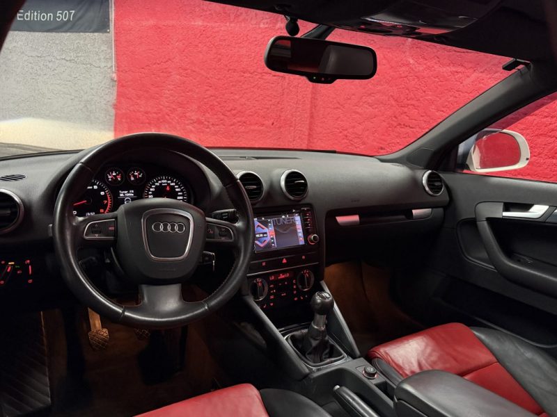 🟢 Audi A3 1.8 TFSI 160 cv S-line Sportback / Ecran / Camera / Cuir / Led / Régulateur / Gps / Bluet