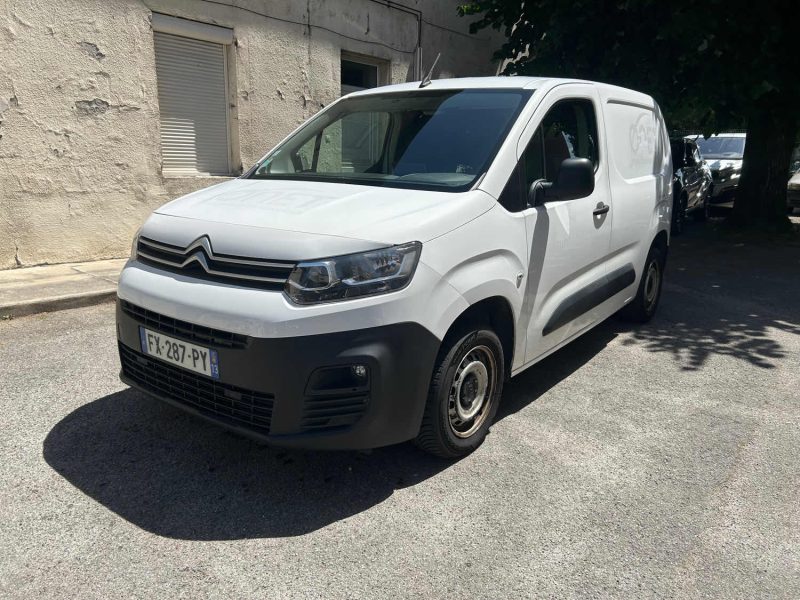 CITROEN BERLINGO M 650 1.5 BLUE HDI 100 CONTROL 03/2021 PRIX HT : 7491 € PRIX TTC : 8990 €