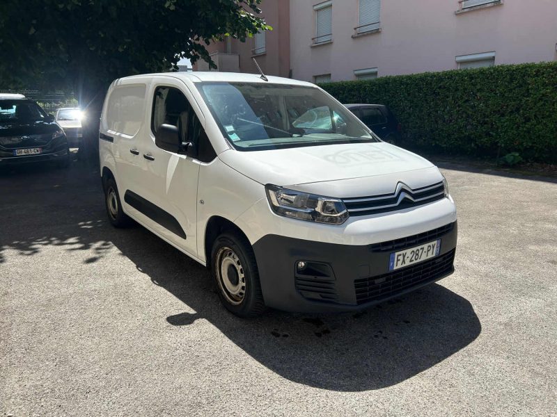 CITROEN BERLINGO M 650 1.5 BLUE HDI 100 CONTROL 03/2021 PRIX HT : 7491 € PRIX TTC : 8990 €