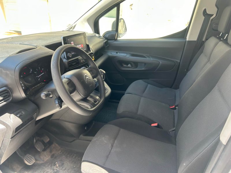 CITROEN BERLINGO M 650 1.5 BLUE HDI 100 CONTROL 03/2021 PRIX HT : 7491 € PRIX TTC : 8990 €