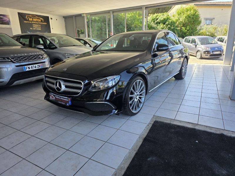 MERCEDES CLASSE E E200 D 150CH SPORTLINE BA ANNEE 2018 153250KM GARANTIE 1 UN
