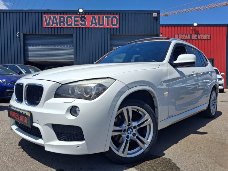 BMW  X1 20D 177 CV XDRIVE PACK M SPORT DESIGN BVA TOIT OUVRANT PANORAMIQUE 