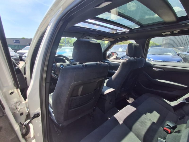 BMW  X1 20D 177 CV XDRIVE PACK M SPORT DESIGN BVA TOIT OUVRANT PANORAMIQUE 